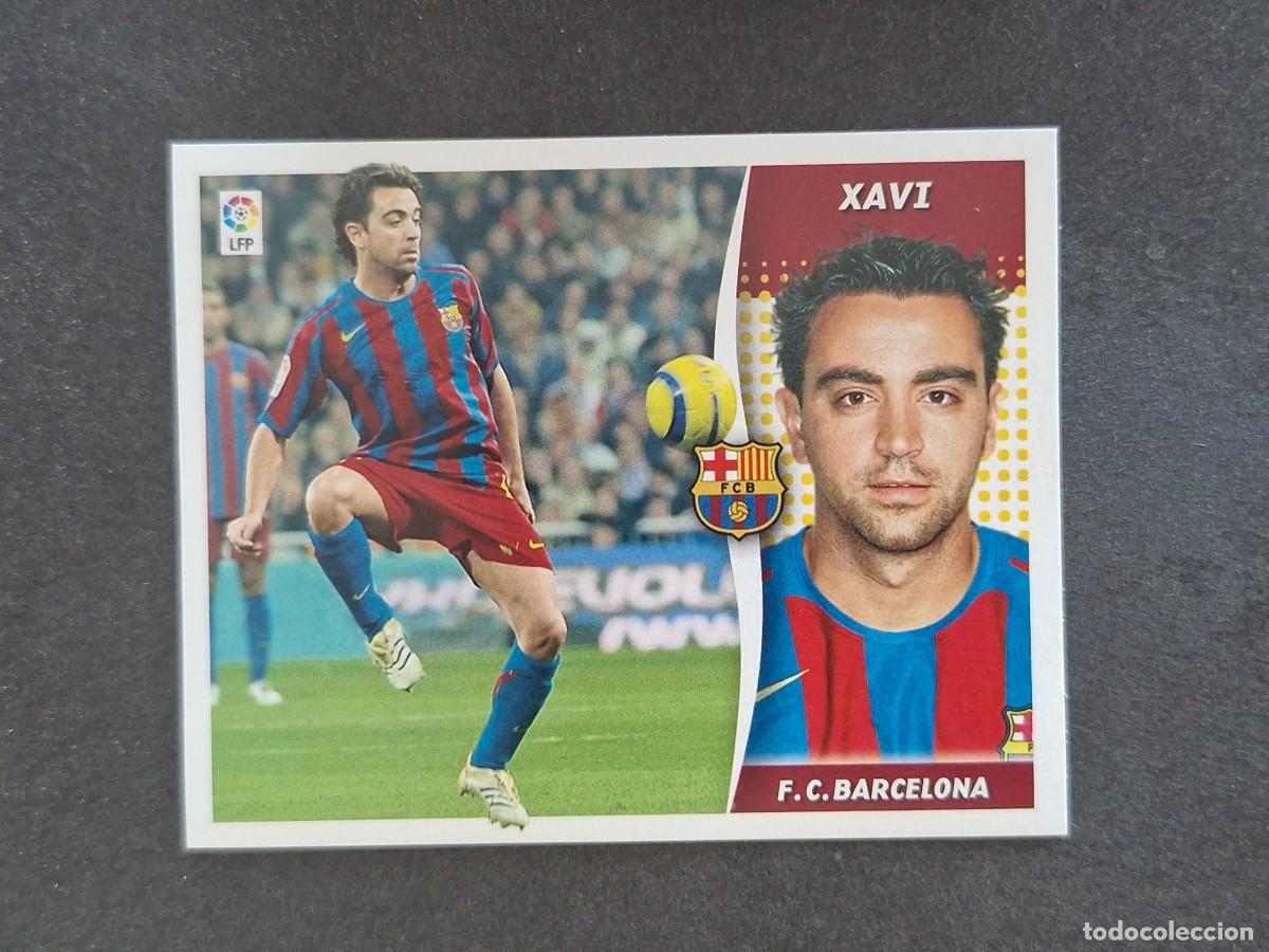 Football Stickers: L7 XAVI F. C. BARCELONA LIGA ESTE 2006 2007 06 07 NUNCA PEGADO SIN PEGAR