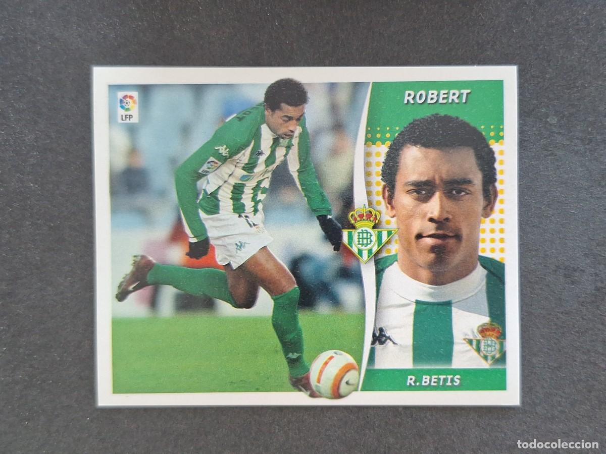 Football Stickers: L7 ROBERT REAL BETIS BALOMPIE LIGA ESTE 2006 2007 06 07 NUNCA PEGADO SIN PEGAR