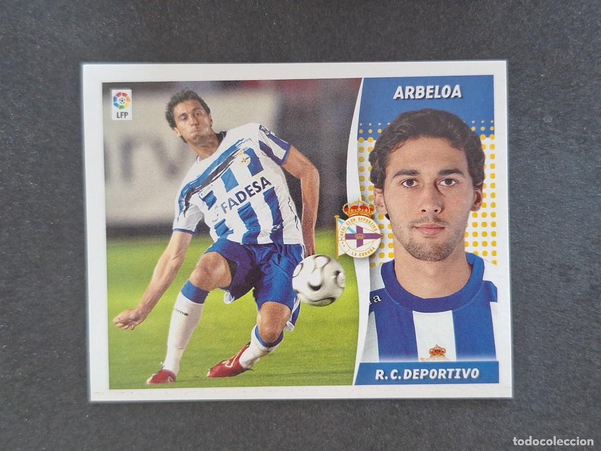 Football Stickers: L7 ARBELOA DEPORTIVO DE LA CORU&Ntilde;A LIGA ESTE 2006 2007 06 07 NUNCA PEGADO SIN PEGAR