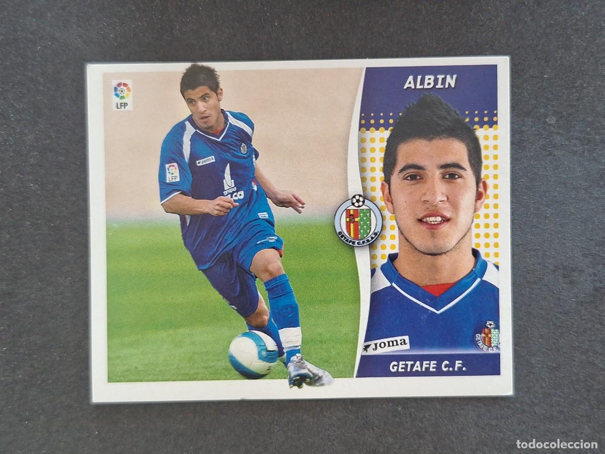 Cartes &agrave; collectionner de Football: L7 ALBIN GETAFE C. F. LIGA ESTE 2006 2007 06 07 NUNCA PEGADO SIN PEGAR