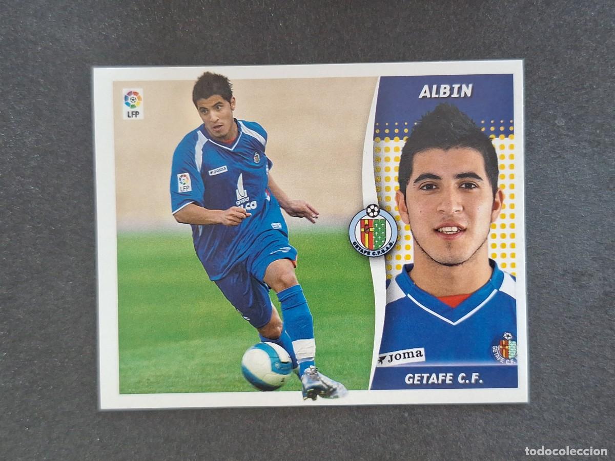 Cartes &agrave; collectionner de Football: L7 ALBIN GETAFE C. F. LIGA ESTE 2006 2007 06 07 NUNCA PEGADO SIN PEGAR