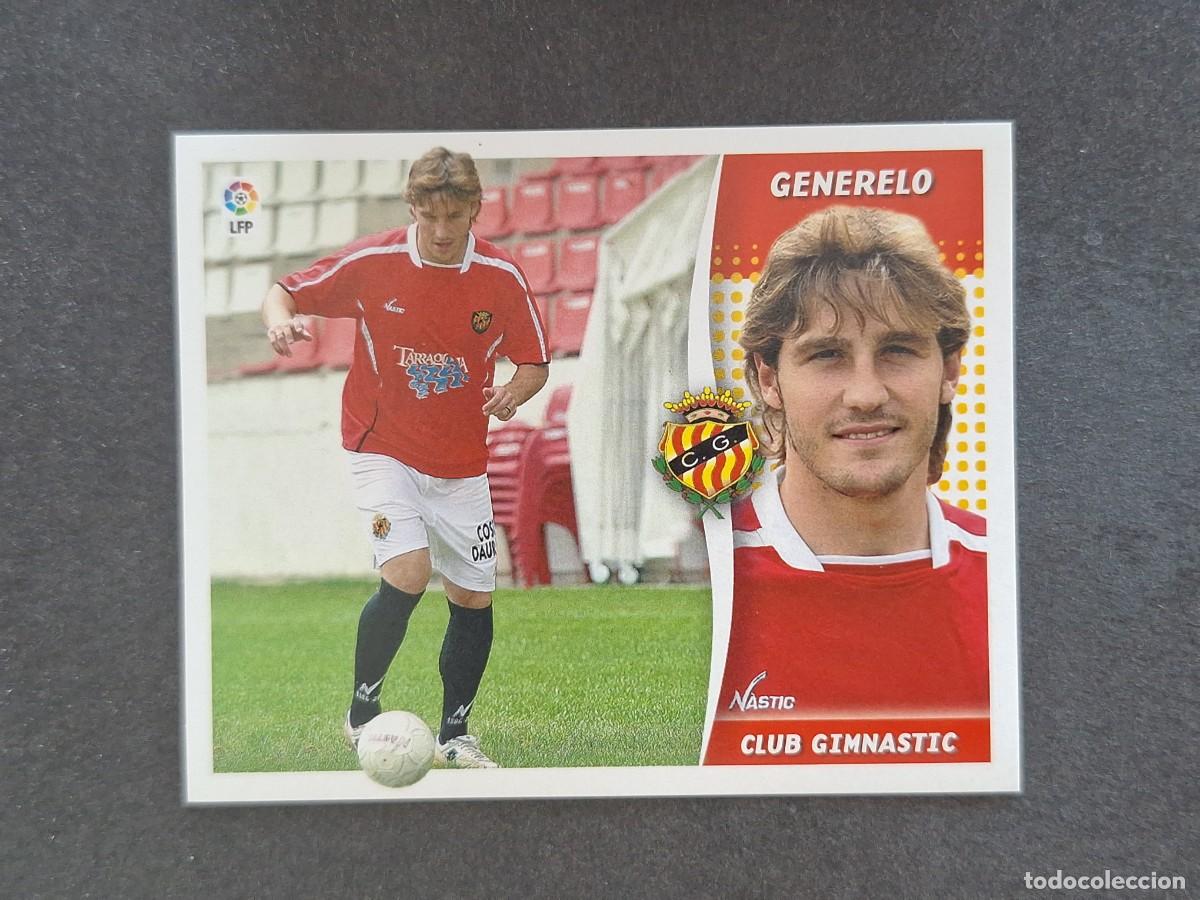 Cromos de f&uacute;tbol: L7 GENERELO NASTIC DE TARRAGONA VERSION LIGA ESTE 2006 2007 06 07 NUNCA PEGADO SIN PEGAR