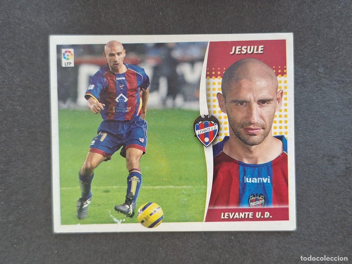 Cromos de f&uacute;tbol: L7 JESULE LEVANTE U. D. LIGA ESTE 2006 2007 06 07 NUNCA PEGADO SIN PEGAR