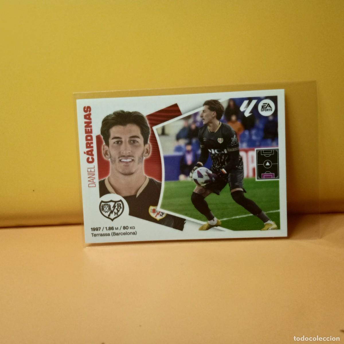 Cromos de f&uacute;tbol: EDICIONES ESTE 2024 2025 24 25 RAYO VALLECANO C&Aacute;RDENAS 4