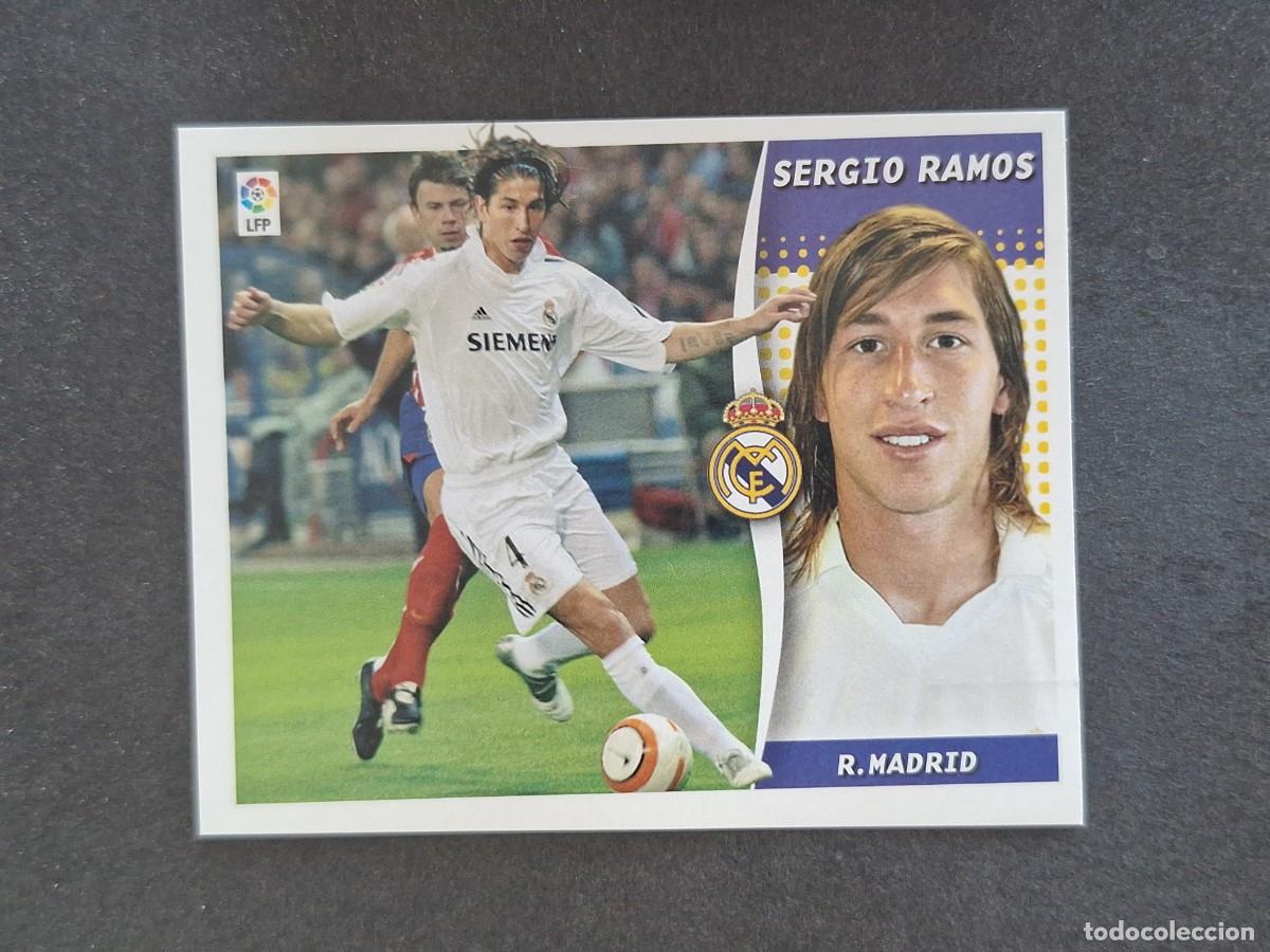 Cromos de f&uacute;tbol: L7 SERGIO RAMOS REAL MADRID LIGA ESTE 2006 2007 06 07 NUNCA PEGADO SIN PEGAR