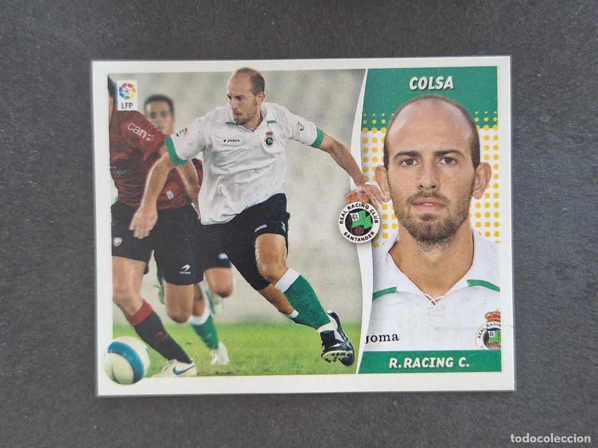 Cromos de f&uacute;tbol: L7 COLSA RACING DE SANTANDER LIGA ESTE 2006 2007 06 07 NUNCA PEGADO SIN PEGAR