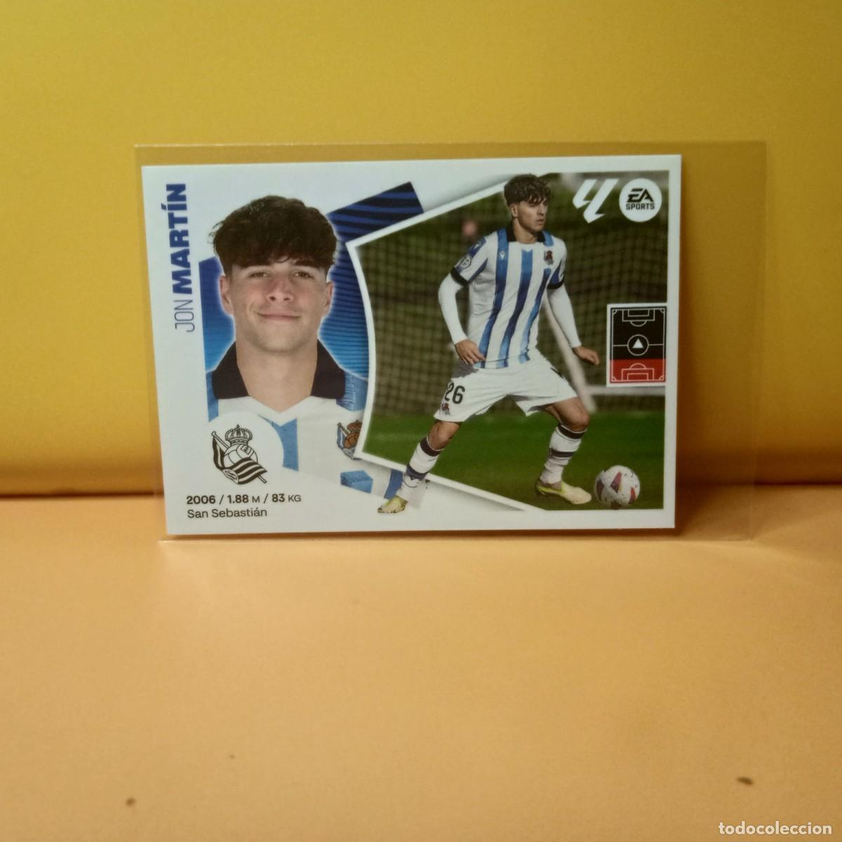 Cromos de f&uacute;tbol: EDICIONES ESTE 2024 2025 24 25 REAL SOCIEDAD MART&Iacute;N 8 BIS (COLOCA) 4&ordf; EDICI&Oacute;N