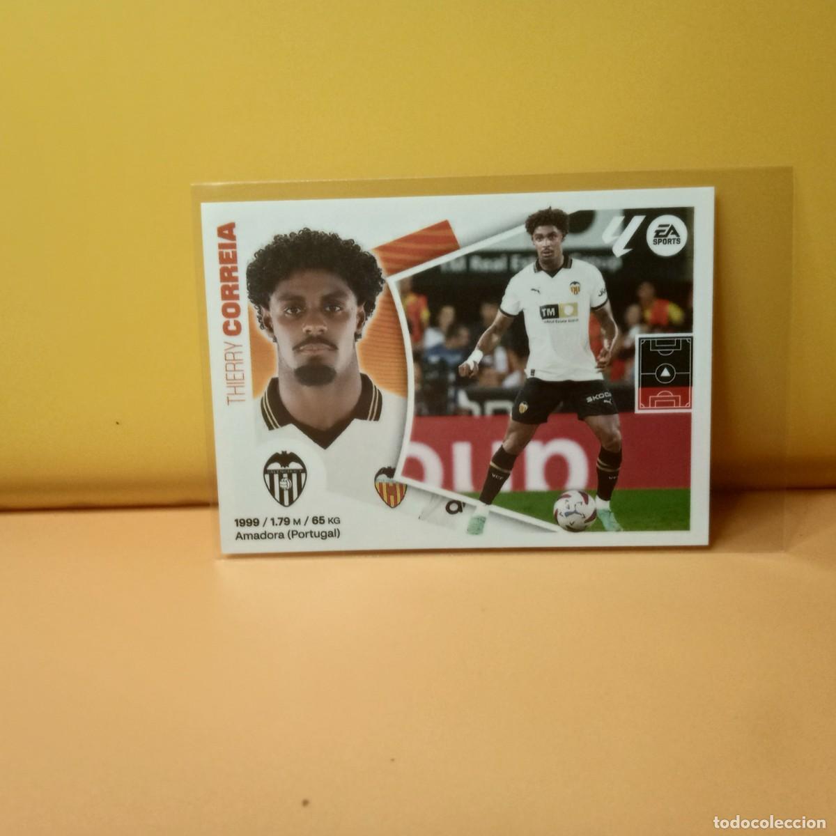 Cromos de f&uacute;tbol: EDICIONES ESTE 2024 2025 24 25 VALENCIA C.F CORREIA 6