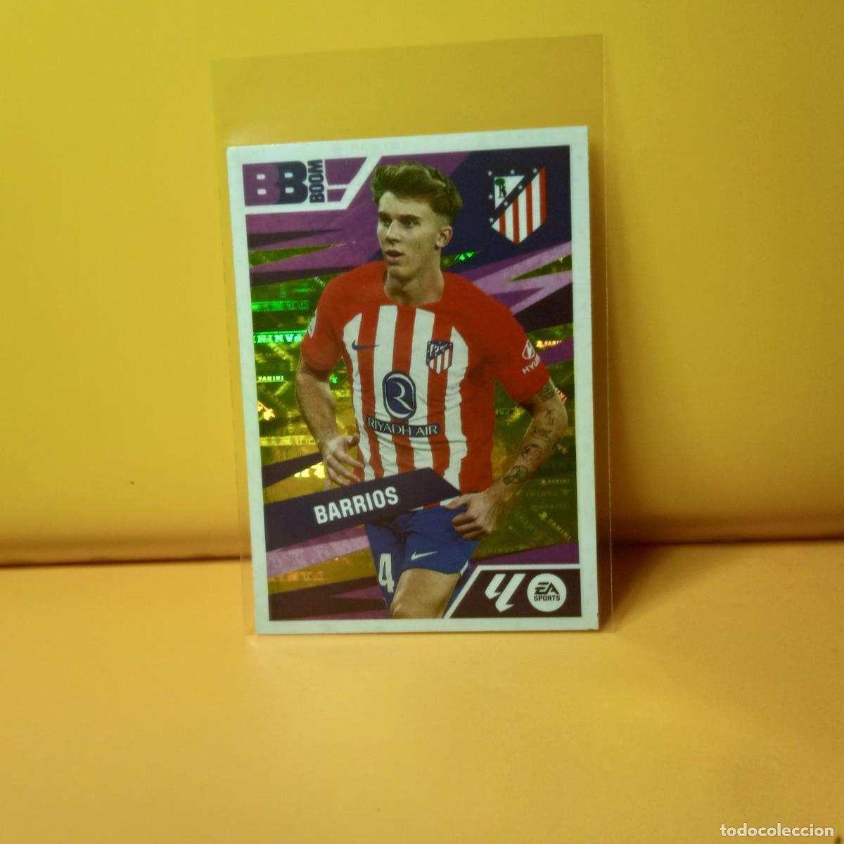 Cromos de f&uacute;tbol: EDICIONES ESTE 2024 2025 24 25 (BB BOOM) ATL&Eacute;TICO DE MADRID BARRIOS 2