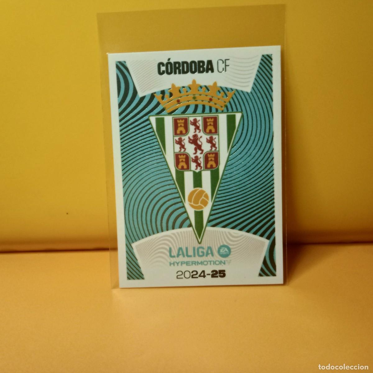 Cromos de f&uacute;tbol: EDICIONES ESTE 2024 2025 24 25 (LALIGA HYPERMOTYON) ESCUDO C&Oacute;RDOBA C.F 7