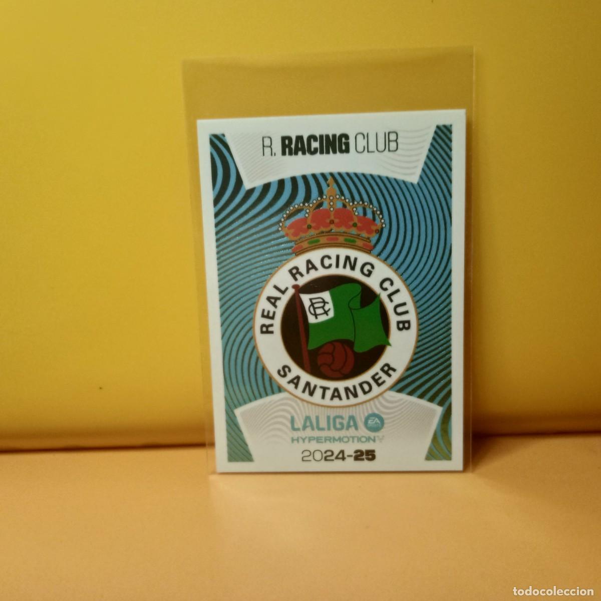 Cromos de f&uacute;tbol: EDICIONES ESTE 2024 2025 24 25 (LALIGA HYPERMOTYON) ESCUDO RACING DE SANTANDER 19