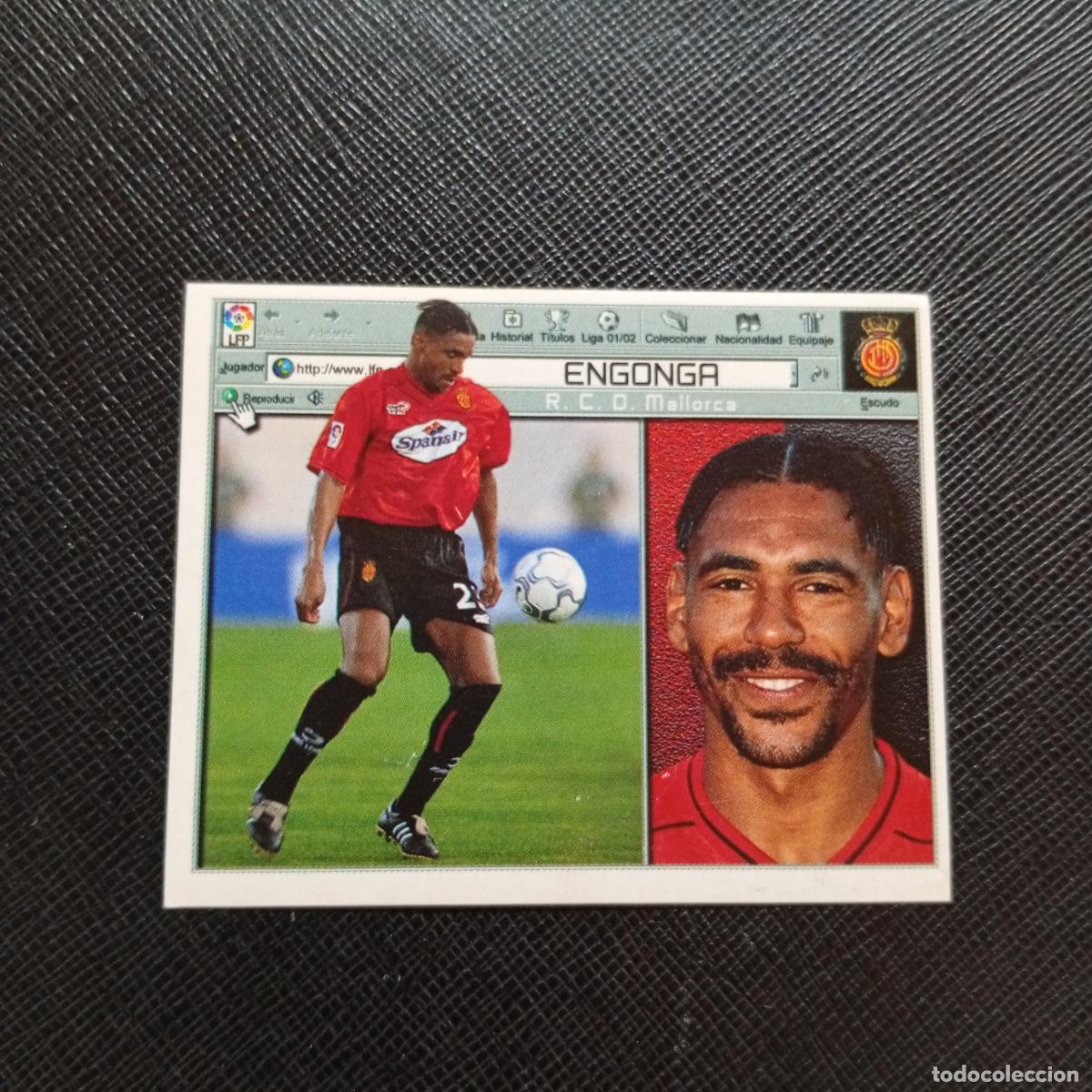 Cromos de f&uacute;tbol: ENGONGA MALLORCA ESTE 2001 2002 CROMO FUTBOL 01 02 LIGA - SIN PEGAR - A17 PG136