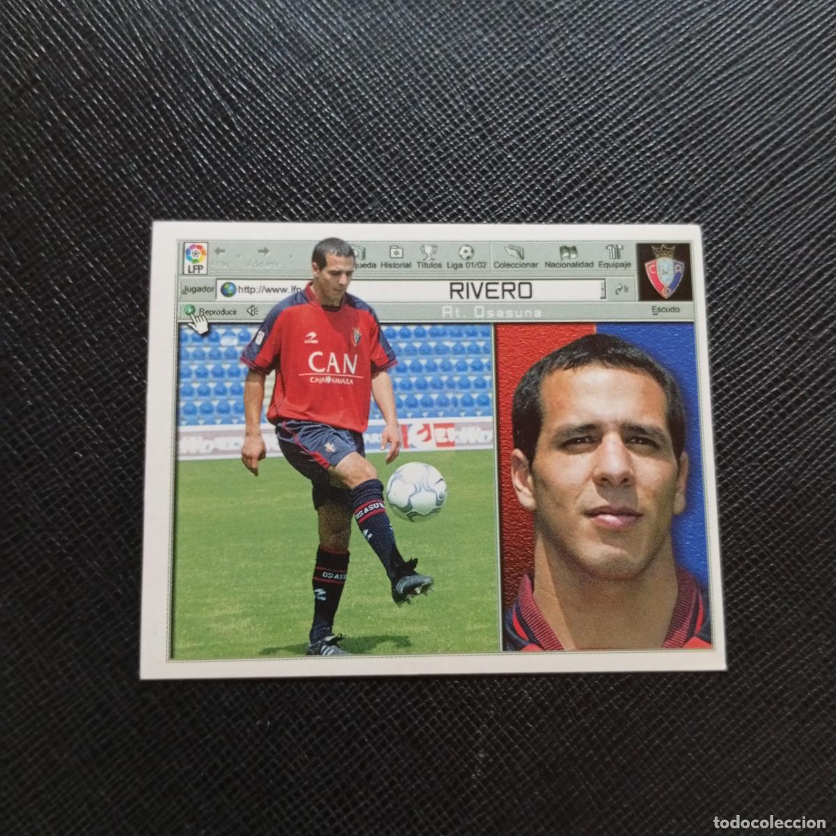 Cromos de f&uacute;tbol: RIVERO OSASUNA ESTE 2001 2002 CROMO FUTBOL 01 02 LIGA - SIN PEGAR - A17 PG136
