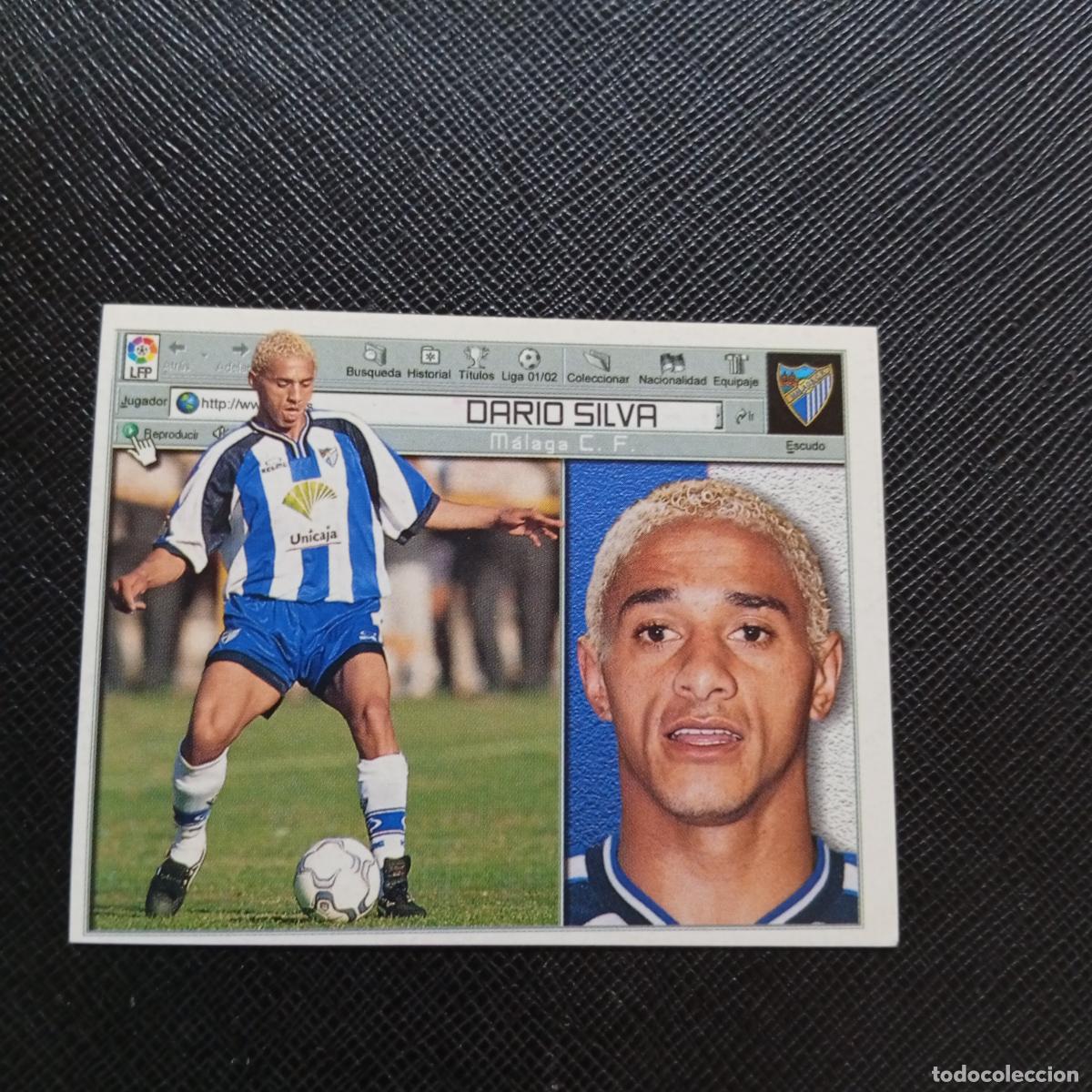 Cromos de f&uacute;tbol: DARIO SILVA MALAGA ESTE 2001 2002 CROMO FUTBOL 01 02 LIGA - SIN PEGAR - A17 PG181