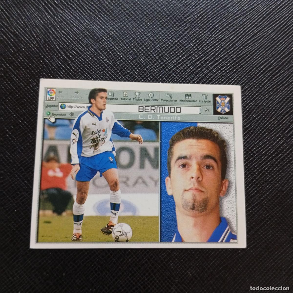 Cromos de f&uacute;tbol: BERMUDO TENERIFE ESTE 2001 2002 CROMO FUTBOL 01 02 LIGA - SIN PEGAR - A17 PG181