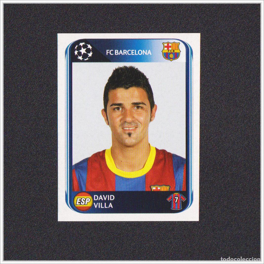 Cromos de f&uacute;tbol: UEFA CHAMPIONS LEAGUE 2010 2011 10 11 PANINI DAVID VILLA 225 BARCELONA ALBUM LIGA COLECCI&Oacute;N BAR&Ccedil;A