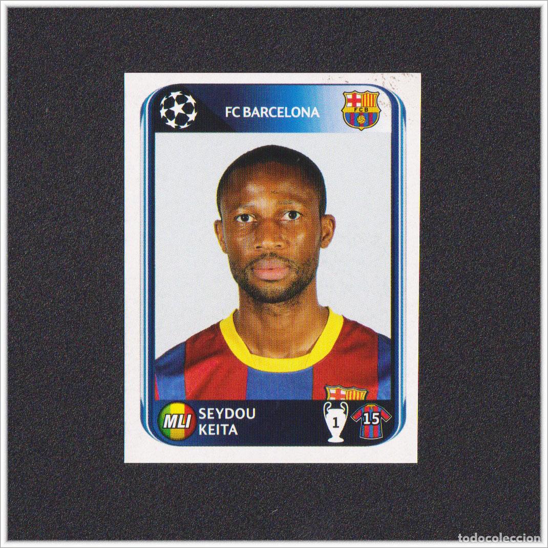 Cromos de f&uacute;tbol: UEFA CHAMPIONS LEAGUE 2010 2011 10 11 PANINI KEITA 221 BARCELONA ALBUM LIGA CAMPEONES BAR&Ccedil;A