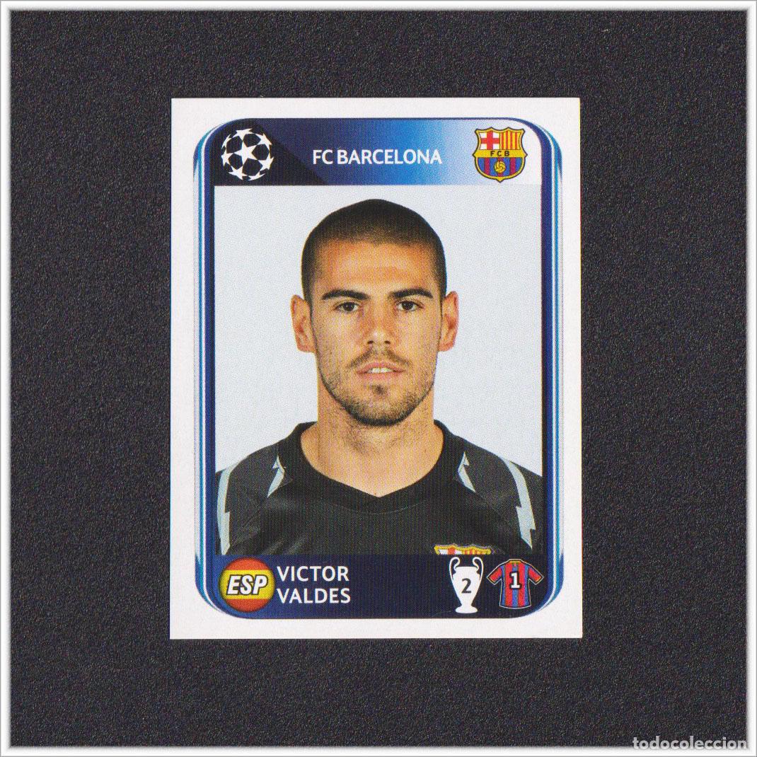 Cromos de f&uacute;tbol: UEFA CHAMPIONS LEAGUE 2010 2011 10 11 PANINI VICTOR VALD&Eacute;S 210 BARCELONA ALBUM LIGA STICKER BAR&Ccedil;A