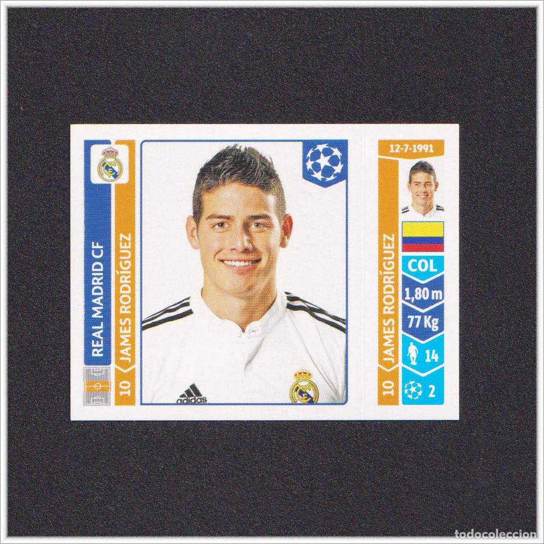 Cromos de f&uacute;tbol: UEFA CHAMPIONS LEAGUE 2014 2015 14 15 PANINI JAMES RODRIGUEZ 116 REAL MADRID ALBUM LIGA COLECCI&Oacute;N