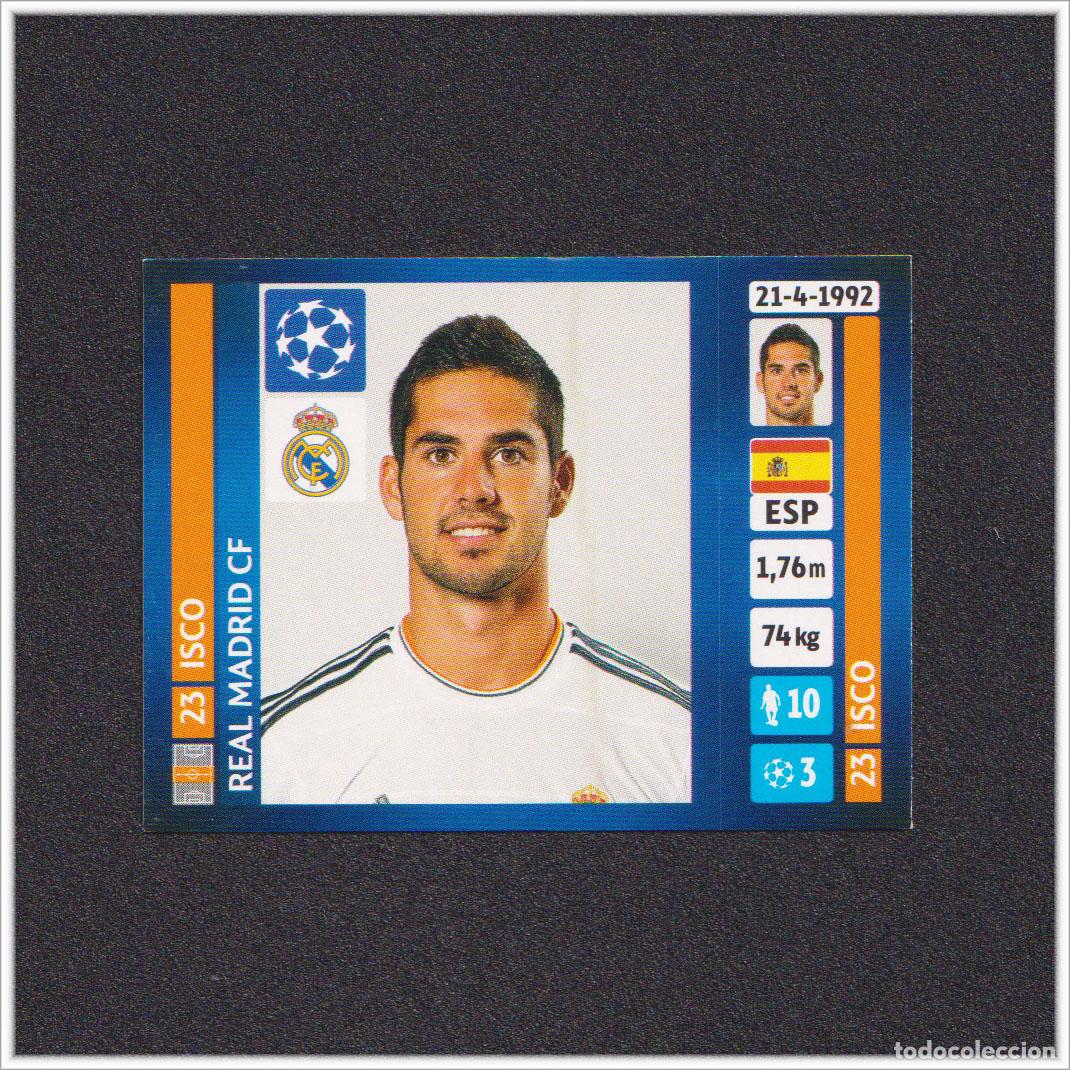 Cromos de f&uacute;tbol: UEFA CHAMPIONS LEAGUE 2013 2014 13 14 PANINI ISCO N&ordm; 89 REAL MADRID COLECCI&Oacute;N LIGA ALBUM F&Uacute;TBOL