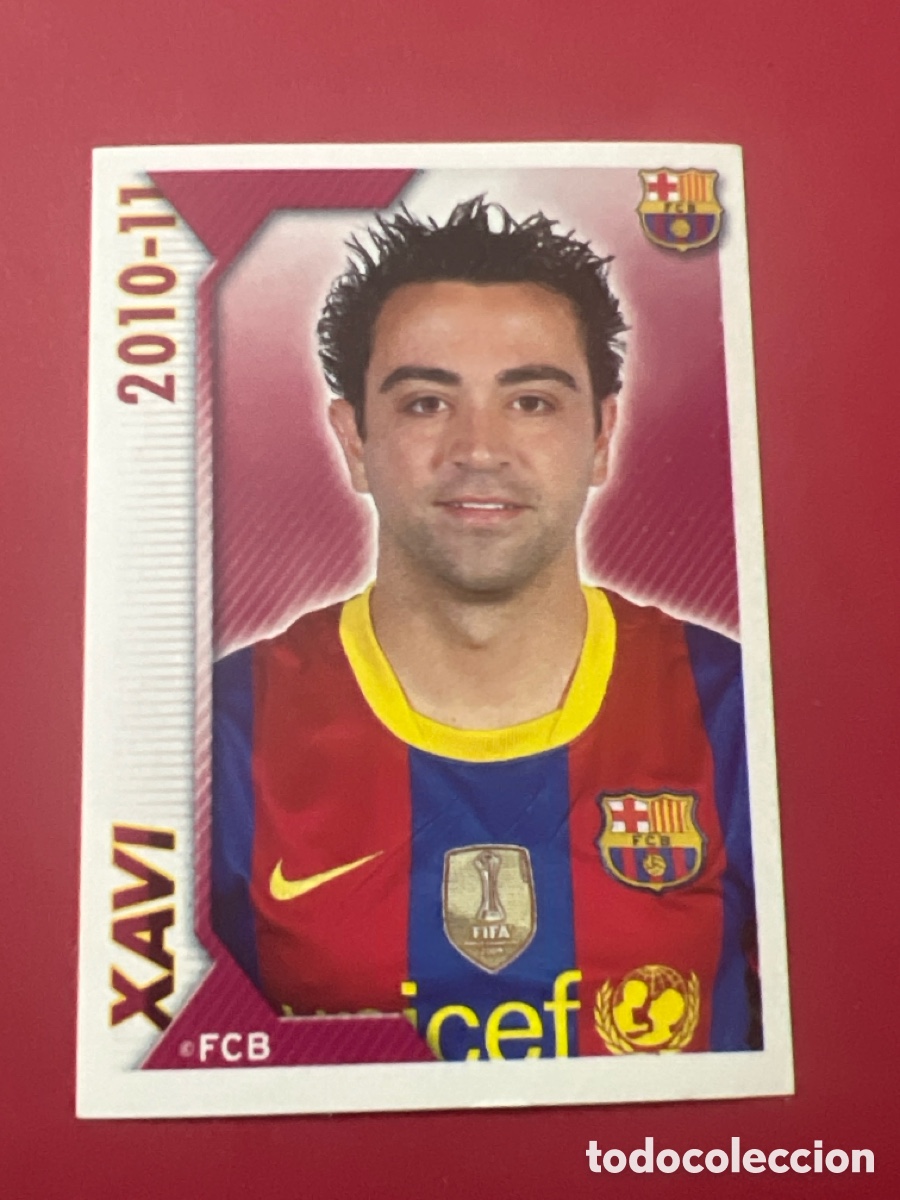 Cromos de f&uacute;tbol: E247. CROMO N&ordm; 86 XAVI - COLECCION OFICIAL BARCELONA LIGA 2010 2011 - 10 11 SIN PEGAR