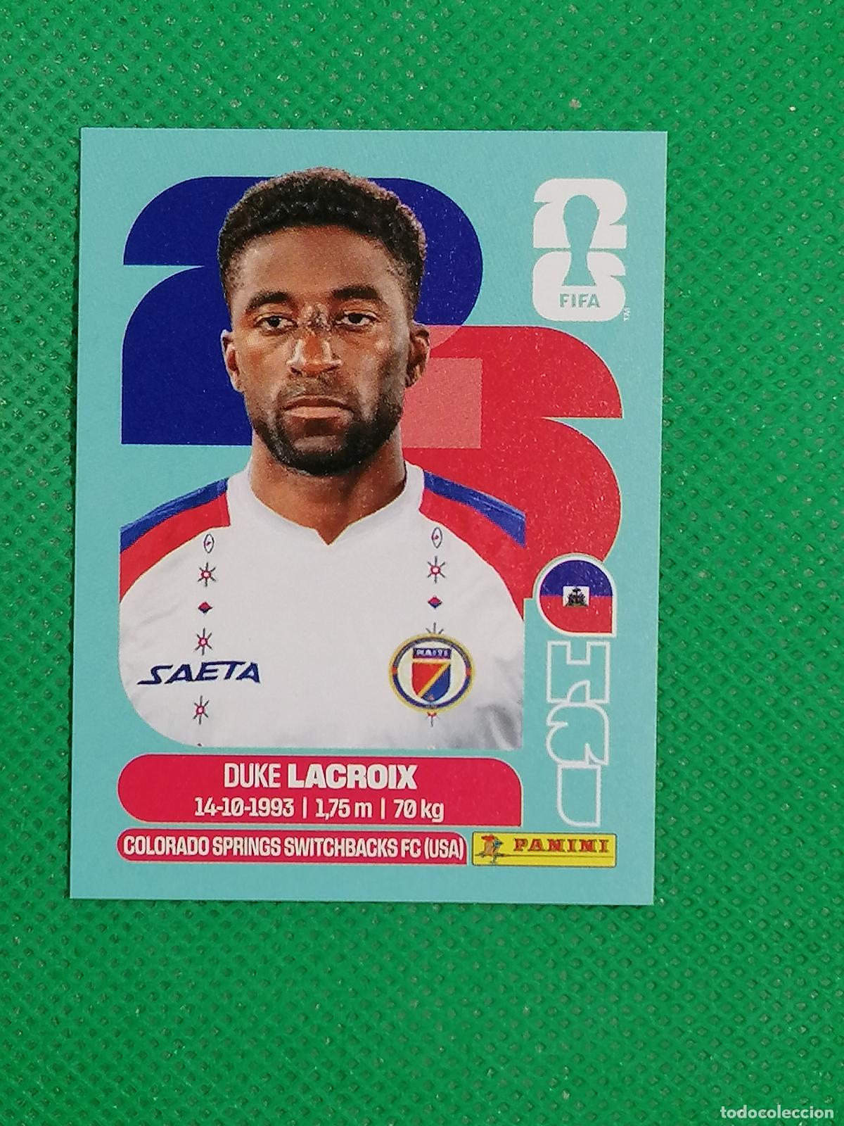 Cromos de f&uacute;tbol: HAI 7 HAI7 DUKE LACROIX HAITI ⚽ PANINI FIFA MUNDIAL WORLD CUP 26 2026 STICKER ⚽