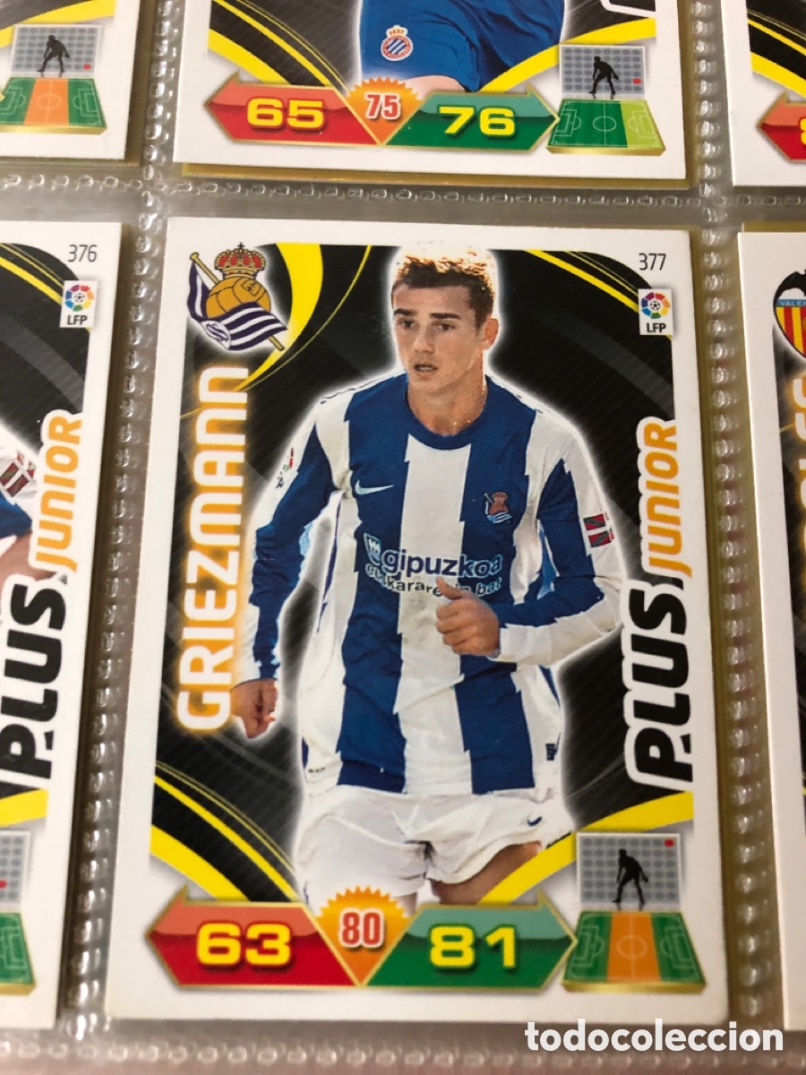 Fu&szlig;ball-Sticker: ADRENALYN 2011 2012 11 12 CROMO PANINI FUTBOL N 377 REAL SOCIEDAD PLUS JUNIOR GRIEZMANN