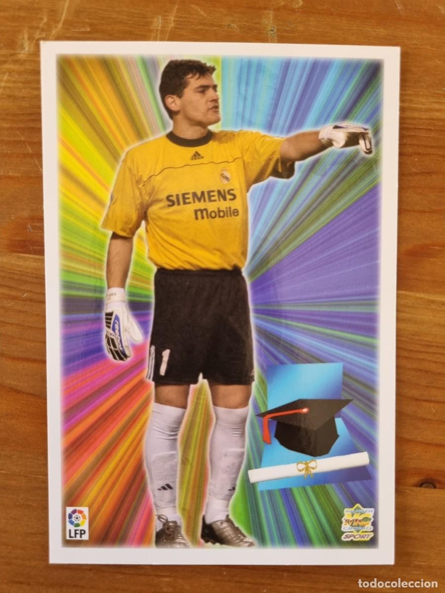 Cromos de f&uacute;tbol: 7 CASILLAS (Real Madrid CF) Top Liga 2024 (Mundicromo)