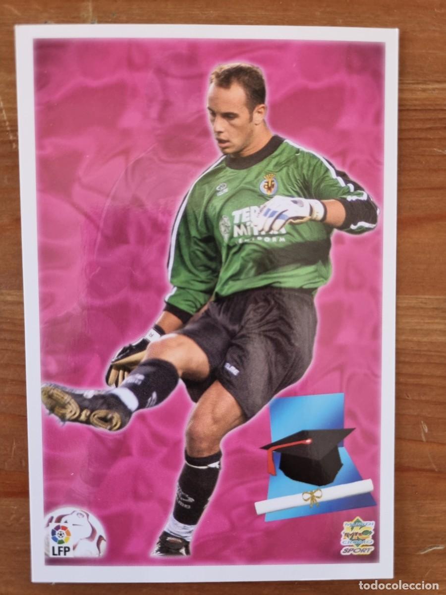 Cromos de f&uacute;tbol: 15 REINA (Villarreal CF) Top Liga 2024 (Mundicromo)