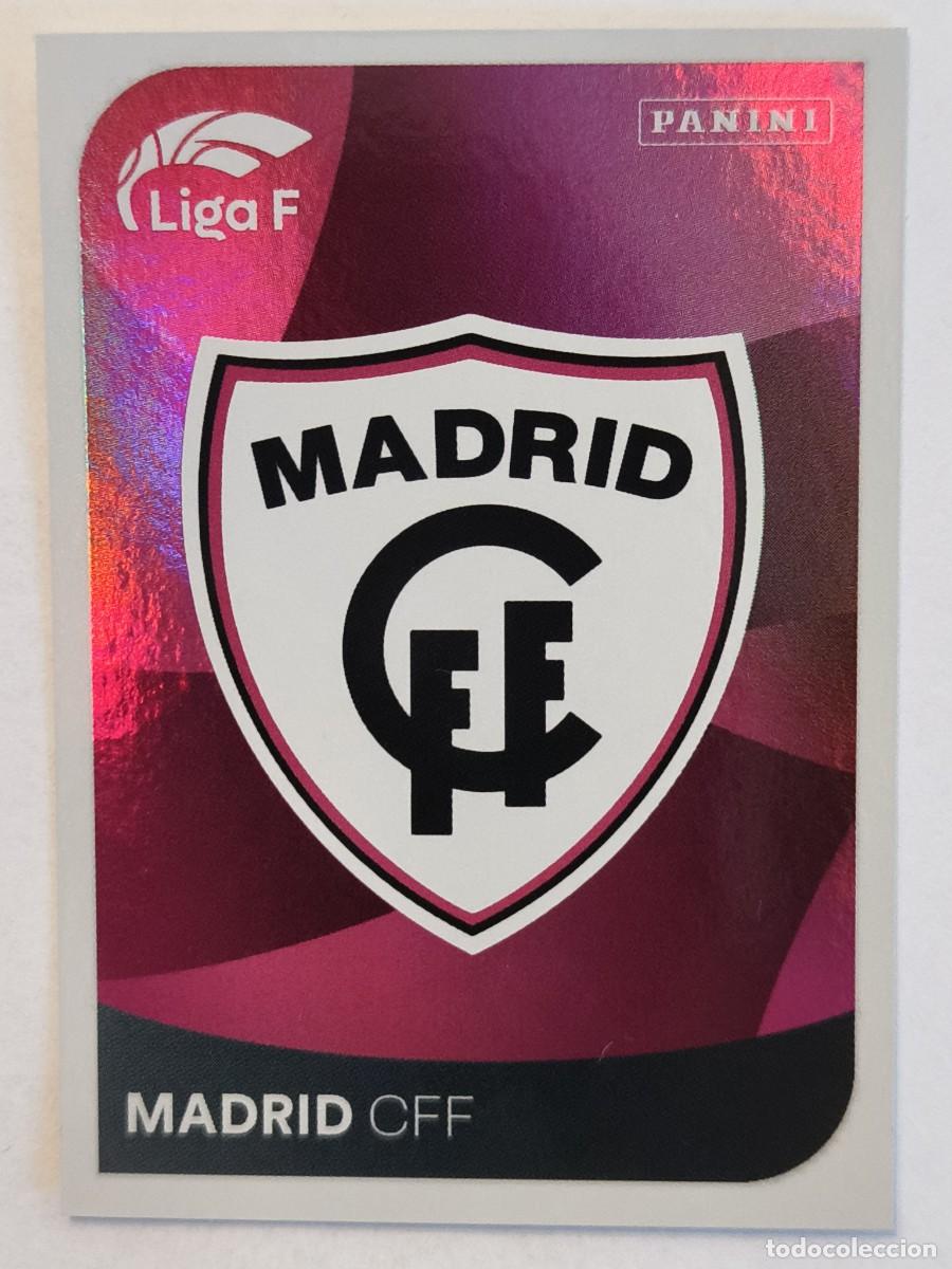 Cromos de f&uacute;tbol: #222 ESCUDO (MADRID C.F.F.) LIGA F 2024/2025 PANINI