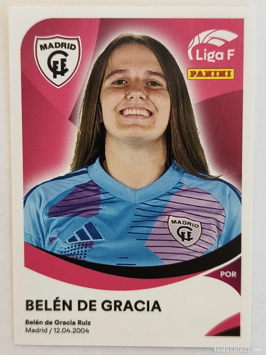 Cromos de f&uacute;tbol: #225 BELEN DE GRACIA (MADRID C.F.F.) LIGA F 2024/2025 PANINI