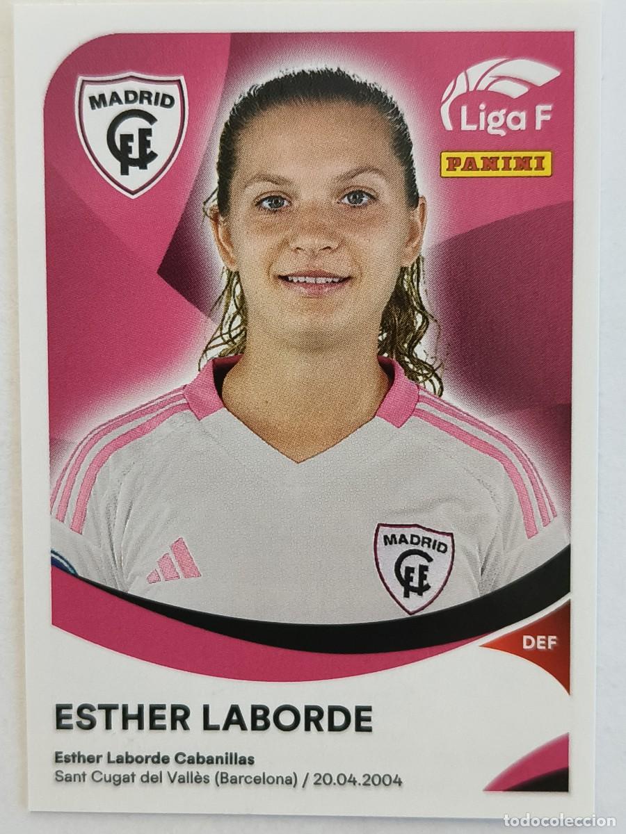 Cromos de f&uacute;tbol: #226 ESTHER LABORDE (MADRID C.F.F.) LIGA F 2024/2025 PANINI