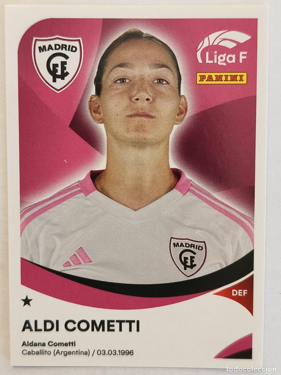 Cromos de f&uacute;tbol: #228 ALDI COMETTI (MADRID C.F.F.) LIGA F 2024/2025 PANINI