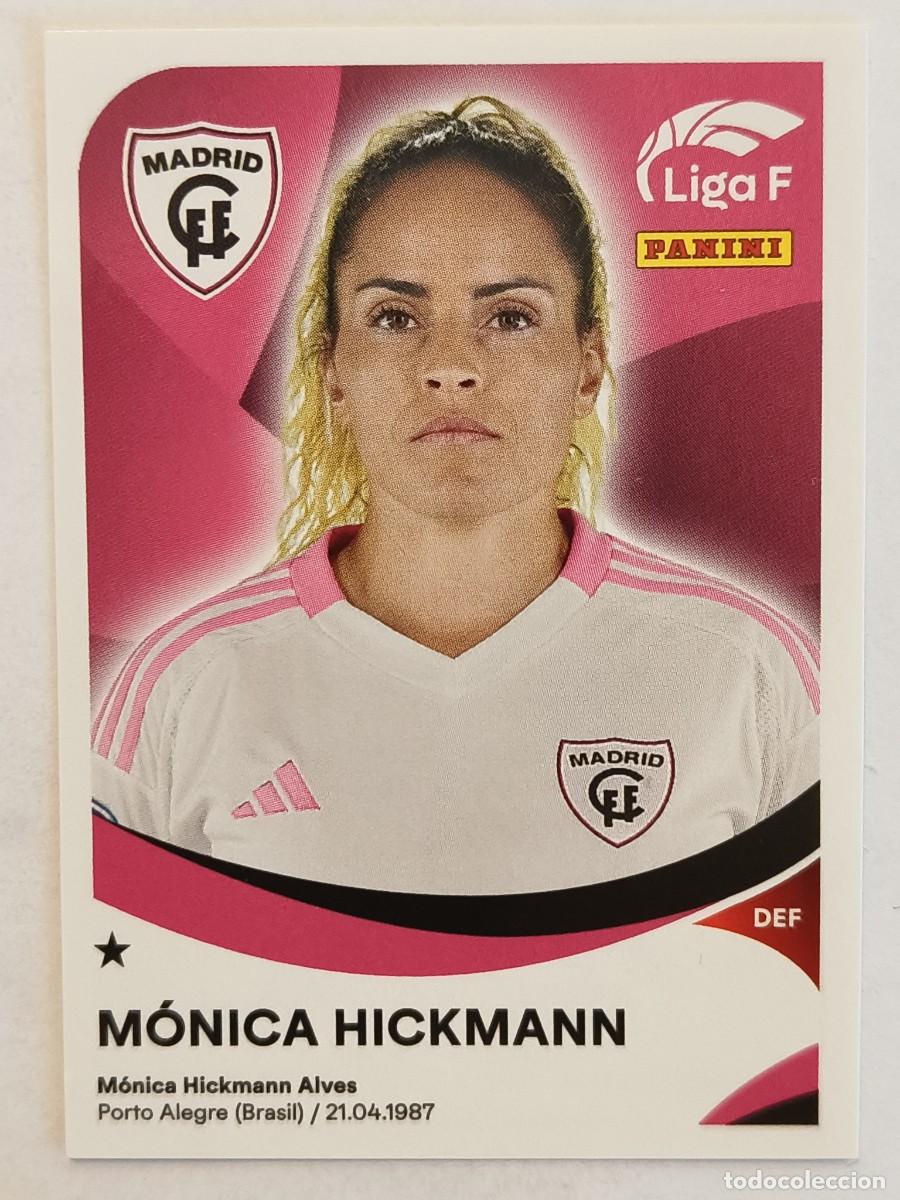 Cromos de f&uacute;tbol: #230 MONICA HICKMANN (MADRID C.F.F.) LIGA F 2024/2025 PANINI