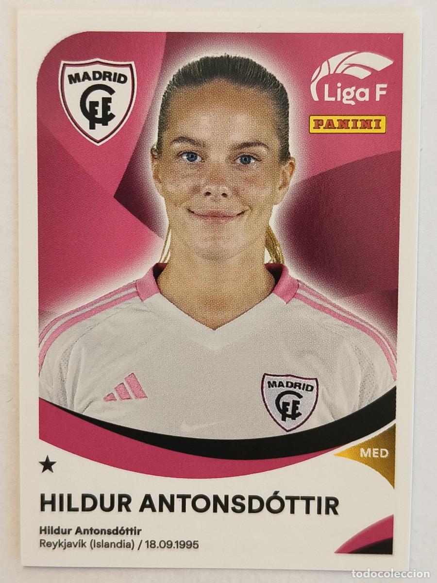 Cromos de f&uacute;tbol: #233 HILDUR ANTONSDOTTIR (MADRID C.F.F.) LIGA F 2024/2025 PANINI
