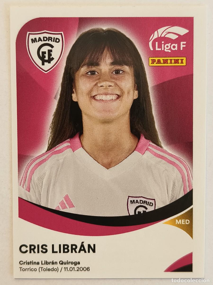 Cromos de f&uacute;tbol: #234 CRIS LIBRAN (MADRID C.F.F.) LIGA F 2024/2025 PANINI