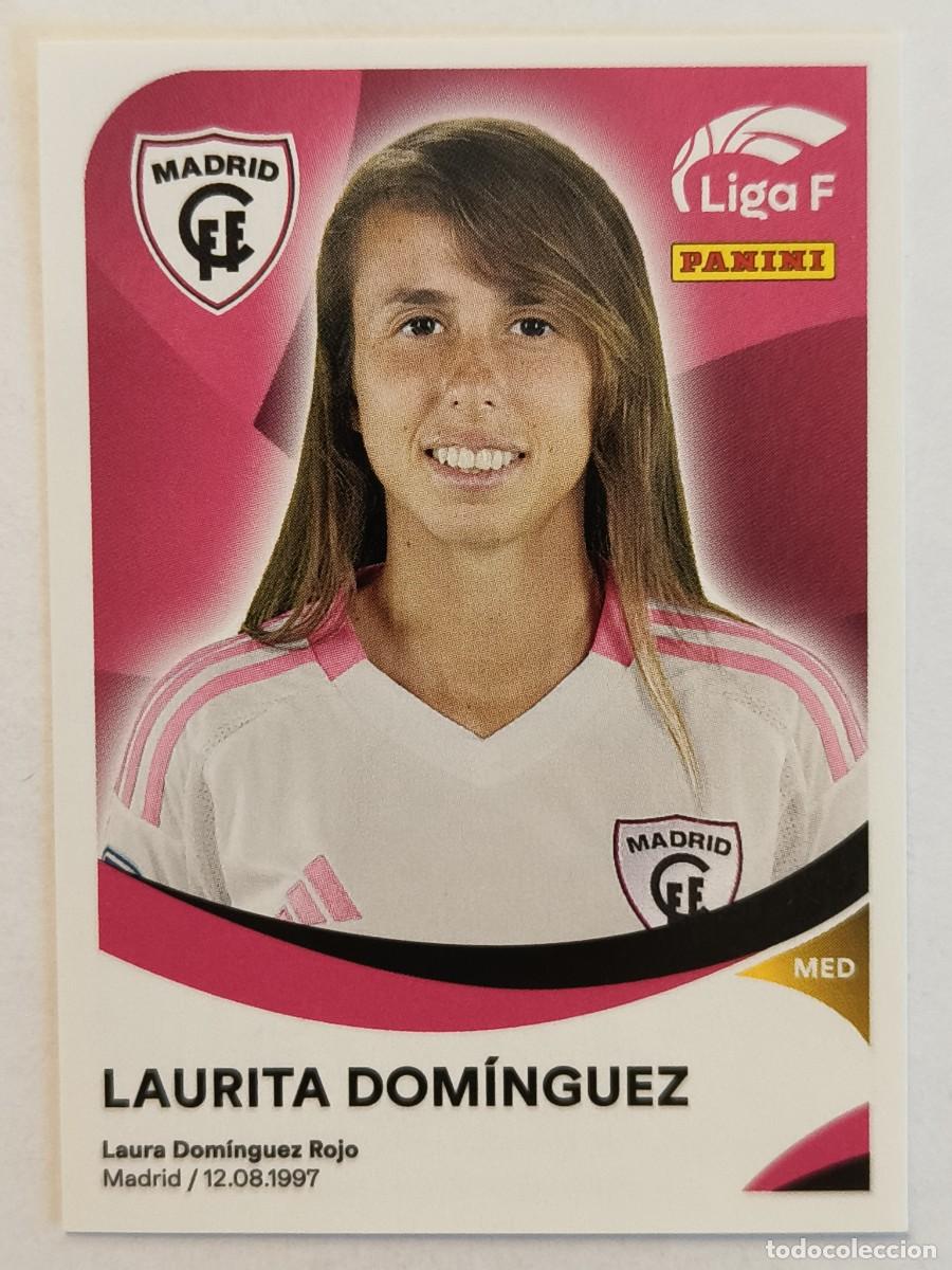 Cromos de f&uacute;tbol: #236 LAURITA DOMINGUEZ (MADRID C.F.F.) LIGA F 2024/2025 PANINI