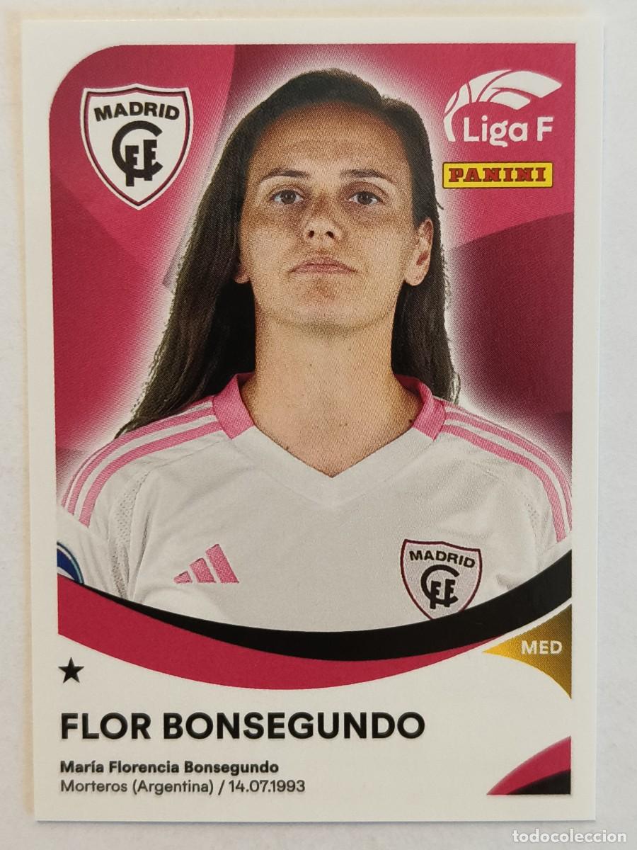 Cromos de f&uacute;tbol: #238 FLOR BONSEGUNDO (MADRID C.F.F.) LIGA F 2024/2025 PANINI