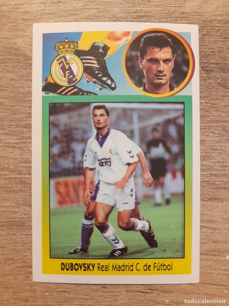 Figurine di Calcio: CROMO NUEVO SIN PEGAR COLOCA DUBOVSKY. REAL MADRID. LIGA ESTE 1993 1994 93 94