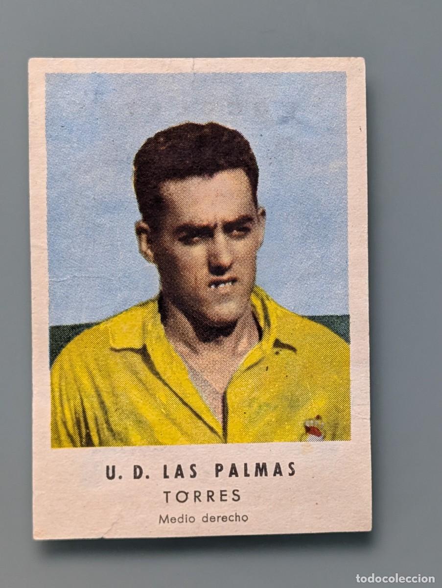 Cromos de f&uacute;tbol: MUY DIFICIL CROMO RARE CARD TORRES UD LAS PALMAS CHOCOLATES GRANELL FUTBOL GRAN CANARIA CANARIAS