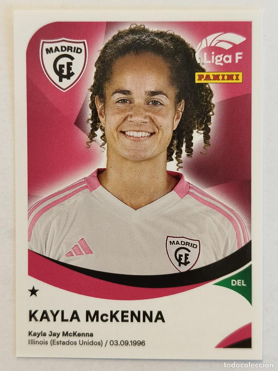 Cromos de f&uacute;tbol: #241 KAYLA MCKENNA (MADRID C.F.F.) LIGA F 2024/2025 PANINI
