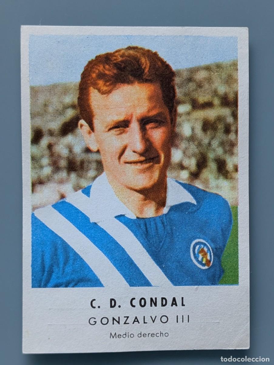 Cromos de f&uacute;tbol: CROMO NUEVO MINT CARD GONZALVO III CD CONDAL BARCELONA CHOCOLATES GRANELL FOOTBALL FUTBOL CATALU&Ntilde;A