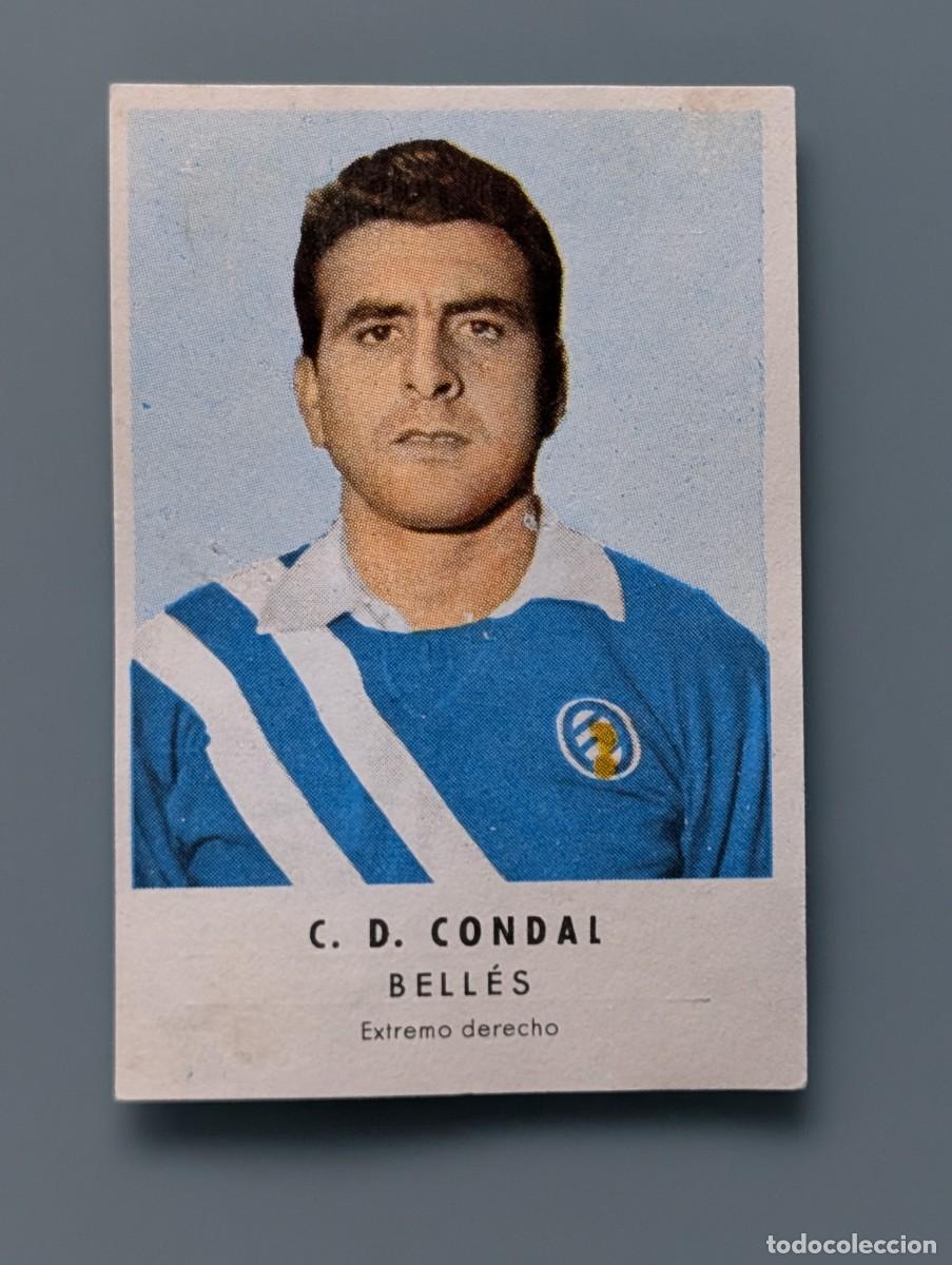 Cromos de f&uacute;tbol: RARO CROMO NUEVO MINT CARD BELL&Eacute;S CD CONDAL BARCELONA CHOCOLATES GRANELL FOOTBALL FUTBOL CATALU&Ntilde;A