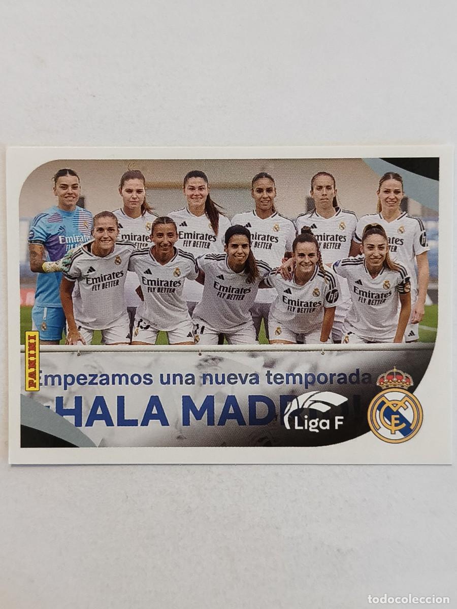 Figurine di Calcio: #243 ALINEACION (REAL MADRID C.F.) LIGA F 2024/2025 PANINI