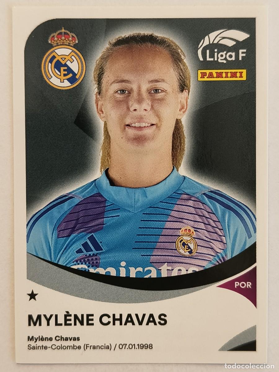 Cromos de f&uacute;tbol: #245 MYLENE CHAVAS (REAL MADRID C.F.) LIGA F 2024/2025 PANINI