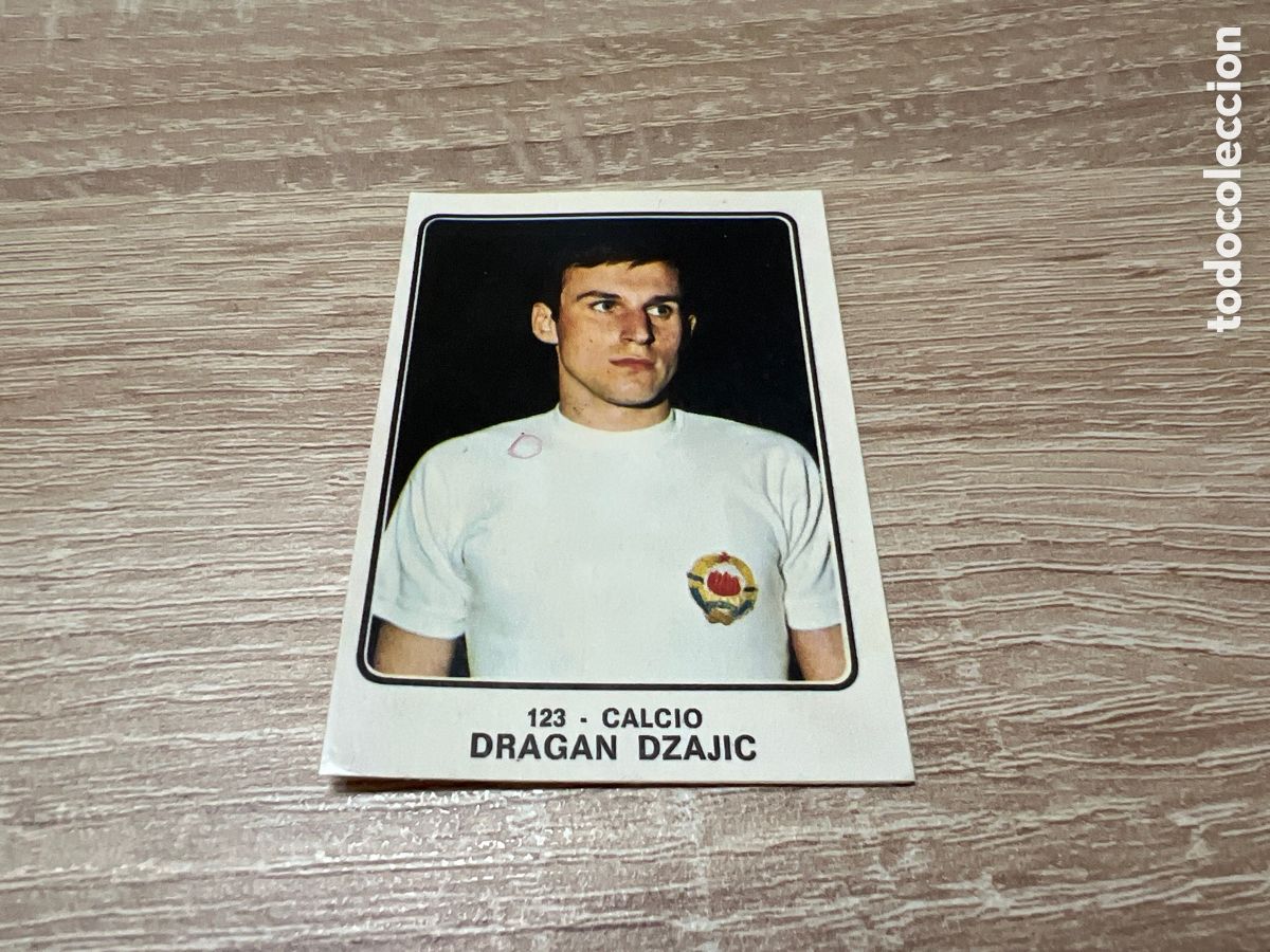Cartes &agrave; collectionner de Football: 1973 DRAGAN DZAJIC N&ordm; 123 PANINI CAMPIONI DELLO SPORT