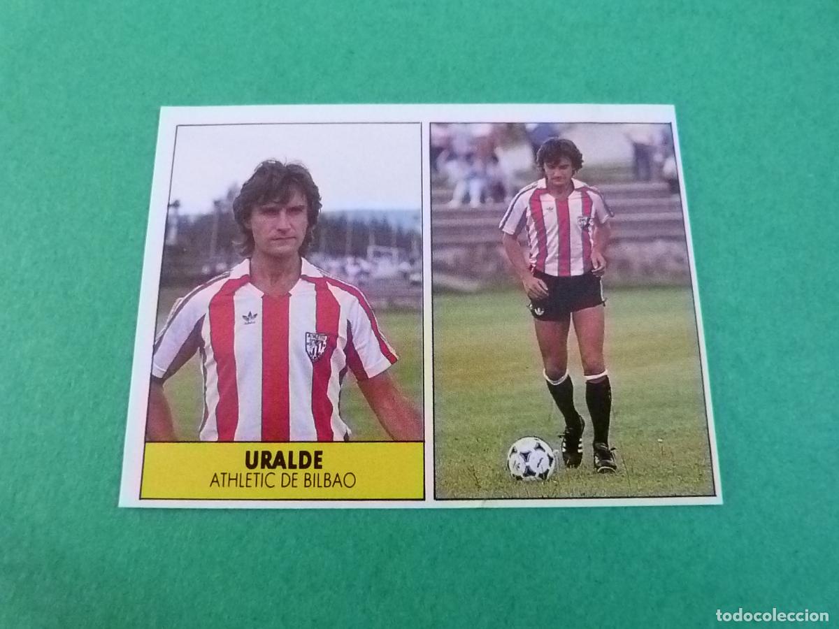 Cromos de f&uacute;tbol: CROMO FUTBOL URALDE ATH. BILBAO SIN PEGAR LIGA FESTIVAL 1987-1988/87-88