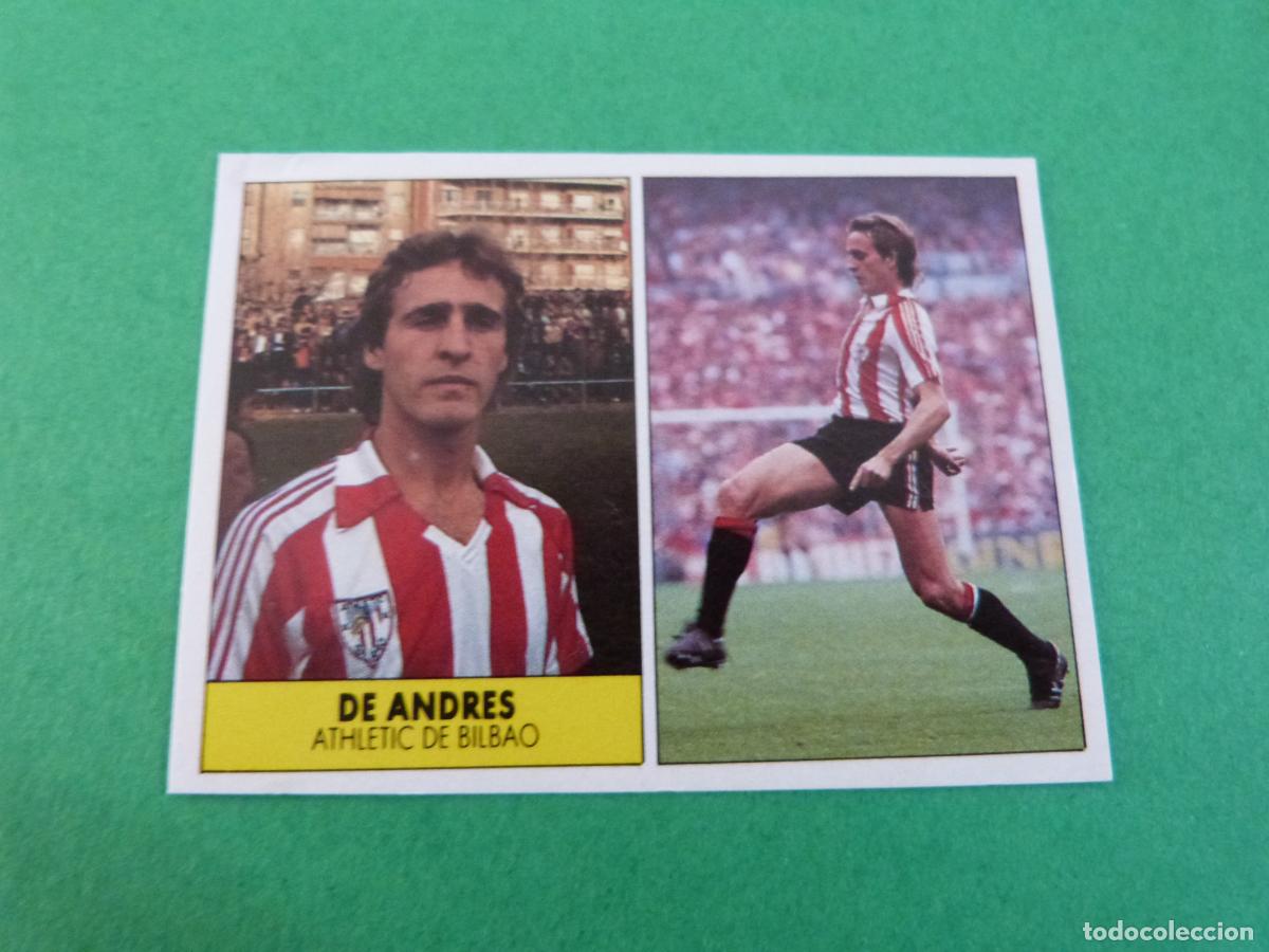 Cromos de f&uacute;tbol: CROMO FUTBOL DE ANDRES ATH. BILBAO SIN PEGAR LIGA FESTIVAL 1987-1988/87-88