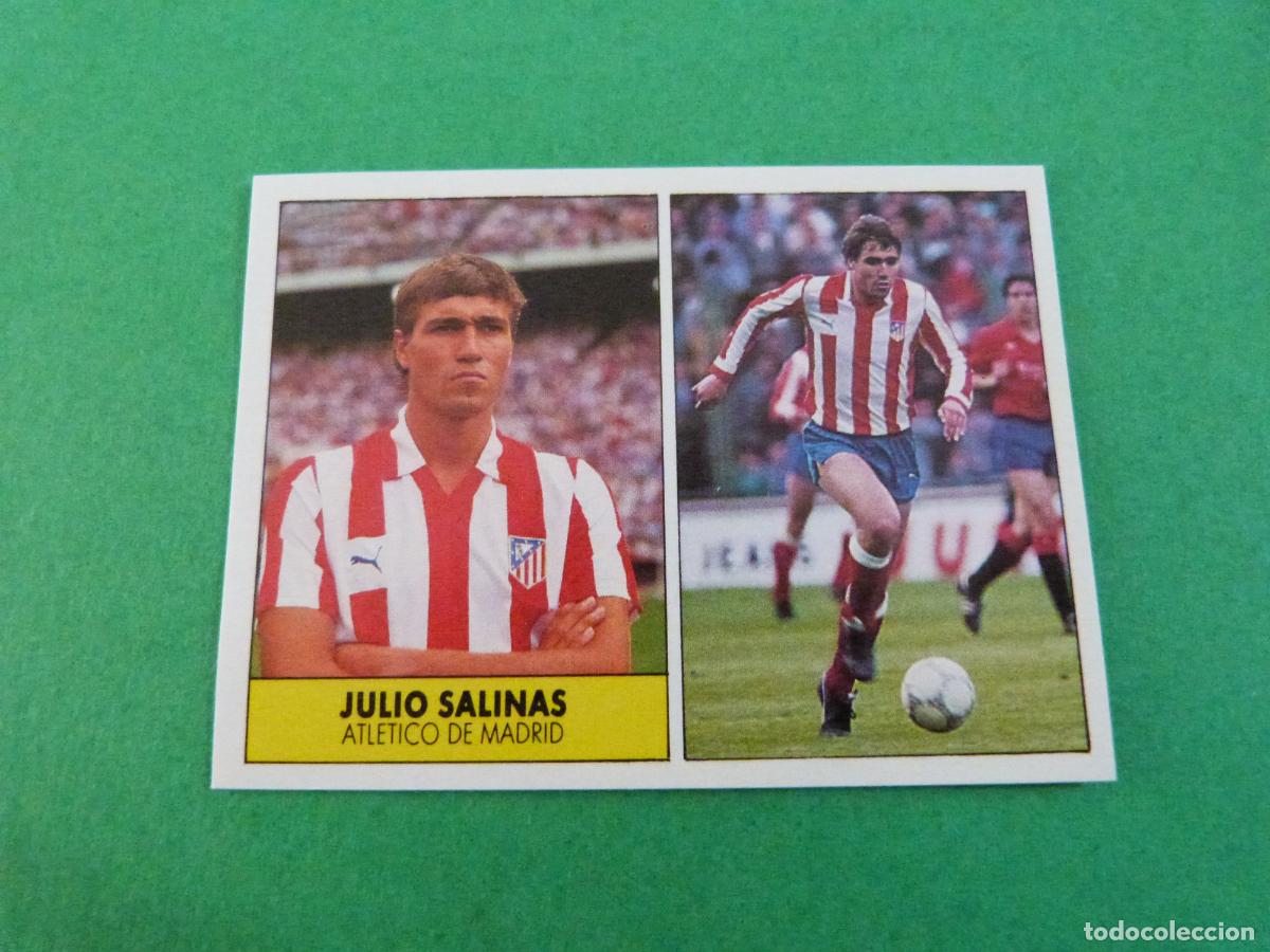 Cromos de f&uacute;tbol: CROMO FUTBOL JULIO SALINAS ATH. BILBAO SIN PEGAR LIGA FESTIVAL 1987-1988/87-88