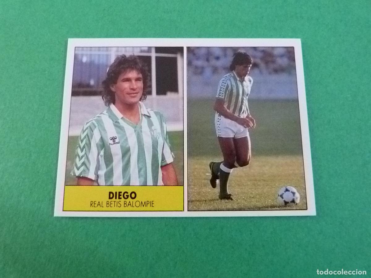 Football Stickers: CROMO FUTBOL DIEGO REAL BETIS BALOMPIE SIN PEGAR LIGA FESTIVAL 1987-1988/87-88